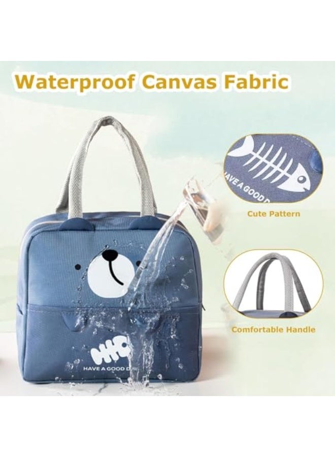 SYOSI Insulated Lunch Bags for Men & Women, Large Capacity Reusable Leak-Proof Bento Bag, Convenient Multipurpose Lunch Box Tote for Work, Picnic, and Travel - Image 3