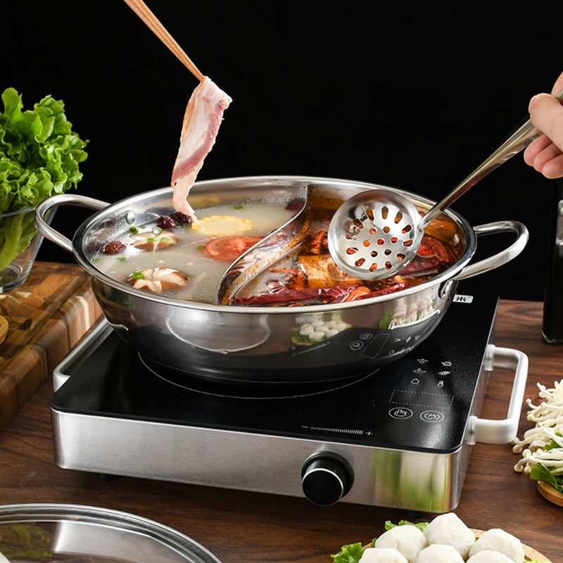 Hotpot Ladle with Colander and Soup Spoon, Durable Kitchenware for Gatherings - Image 5