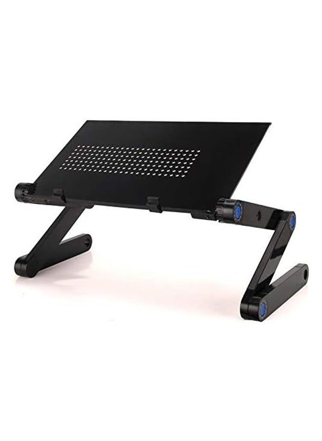 ALCOACH - Foldable Laptop Stand Desk, Adjustable Height, Aluminum Ergonomic Computer Stand, Portable Laptop Stand, Stand for MacBook Air Pro, All Laptops AA-3 - Image 1