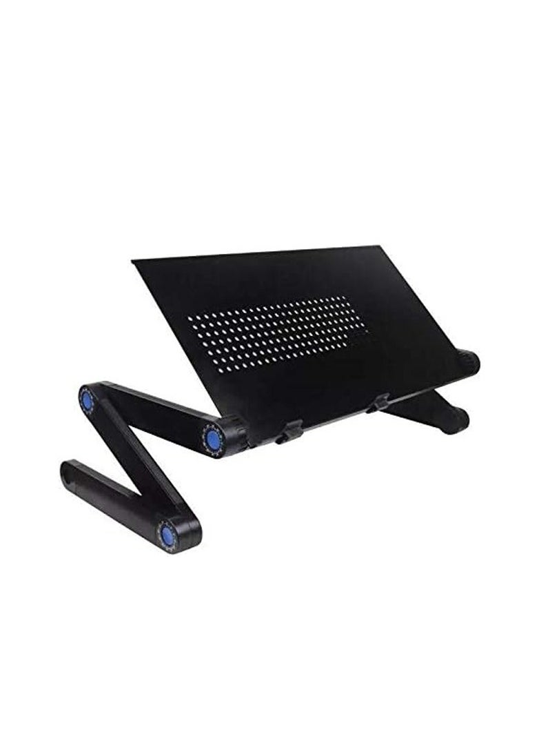 ALCOACH - Foldable Laptop Stand Desk, Adjustable Height, Aluminum Ergonomic Computer Stand, Portable Laptop Stand, Stand for MacBook Air Pro, All Laptops AA-3 - Image 1
