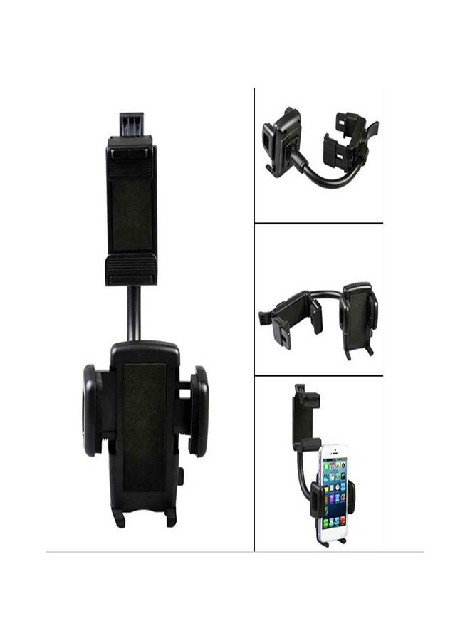 حامل موبايل للسيارة يثبت على مرآة الصالون متوافق مع جميع الموبايلات – RX300 - Image 5