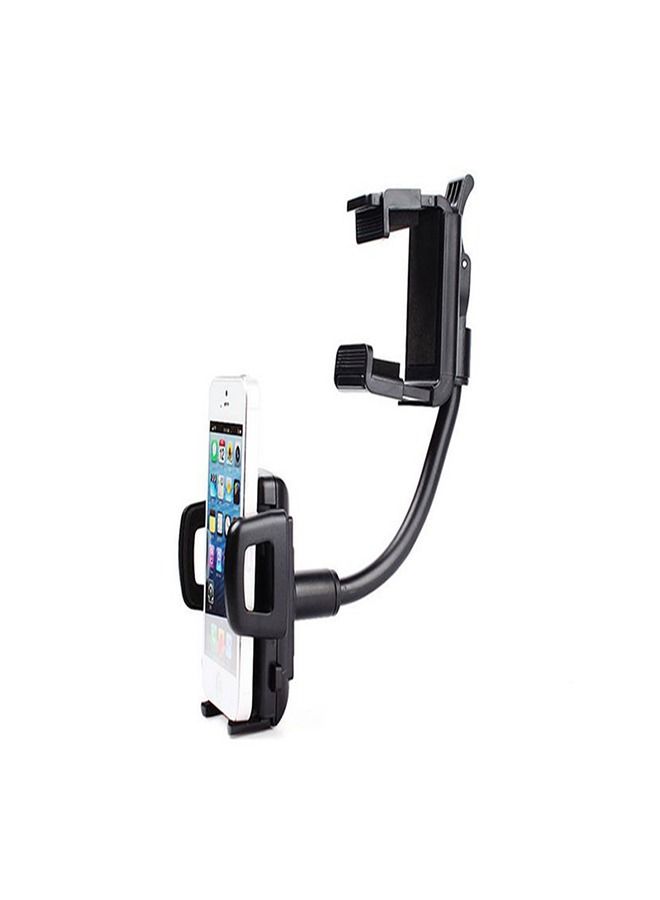 حامل موبايل للسيارة يثبت على مرآة الصالون متوافق مع جميع الموبايلات – RX300 - Image 2