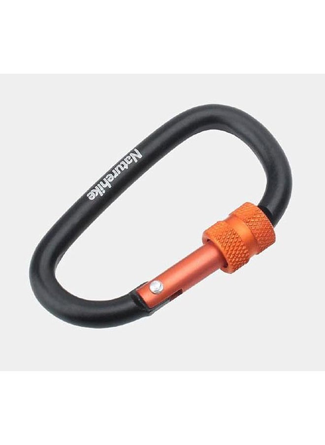 Naturehike 6cm d-utility hanging strap locks | Outdoor Gear | Carabiner | Aluminum, D-Shape, 45 kg Weight Tolerance, Versatile for Camping and Hiking  - Image 3