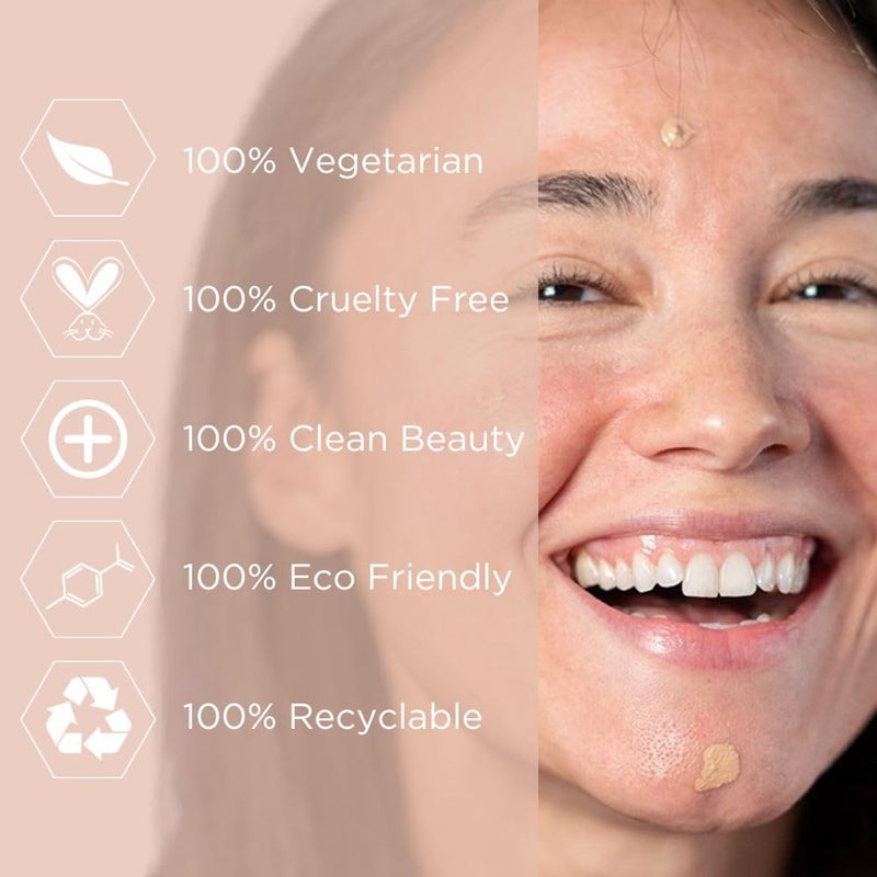 Hey Honey Trick and Treat CC Cream SPF 46 | Active Moisturizing Color Correcting Cream with Honey & Propolis | Best Cover For Rosacea, Skin Redness & Mature Skin | Cruelty-Free | 1 oz (Light-Medium) - Image 5