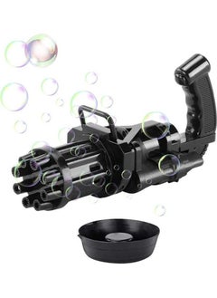 XiuWoo 8 Hole Gatling Shape Bubble Maker Gun 