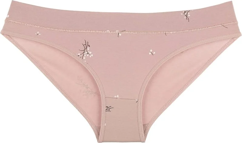 Donella 10-Piece Colorful Floral Patterned Women's Panties - 181176