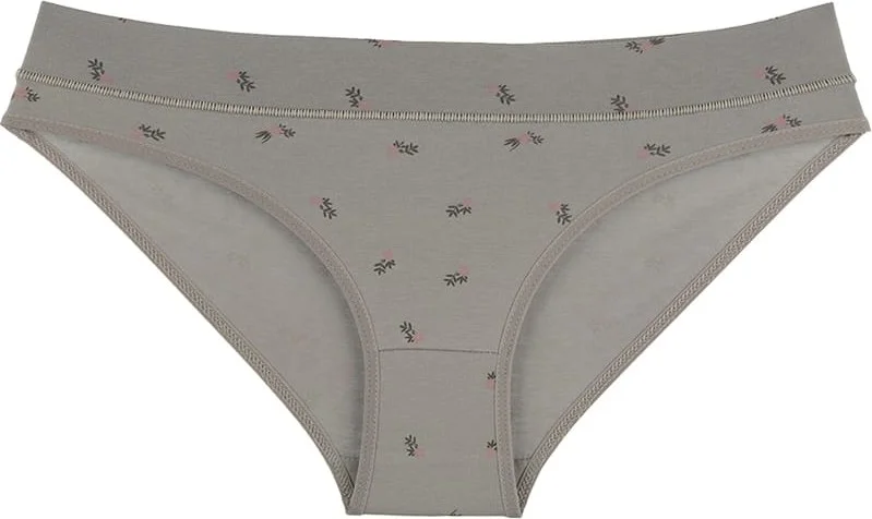 Donella 10-Piece Colorful Floral Patterned Women's Panties - 181176