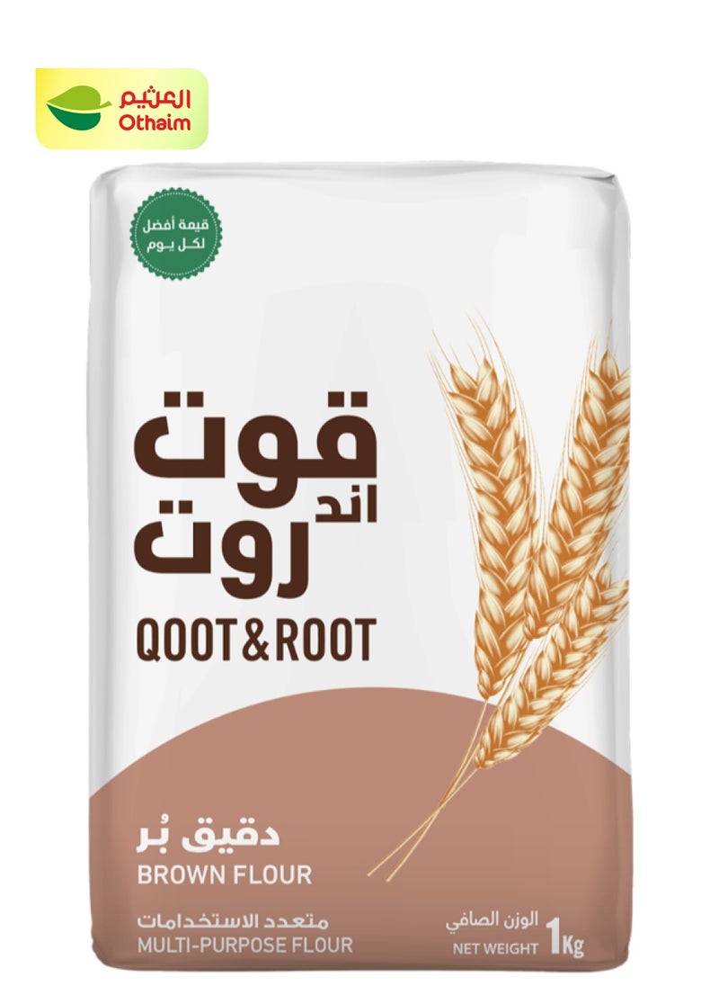 QOOT Brown Flour, 1kg 