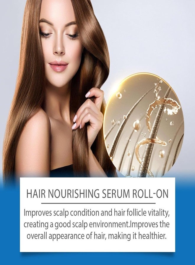 KRYLAR Rosemary Hair Growth Serum Roll on for Men&women Hair Nourishing with Rosemary Ginger Root Oil & Aloe Vera Anti Hair Fall, Scalp Treatment, Hair Regrowth Oil Non-Greasy Leave-In - Image 4