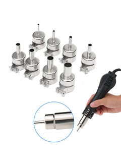 Generic 8pcs Hot Air Generator Nozzles Heat Air Machine Solder Set Hot Air Soldering Station 3/4/5/6/7/8/10/12mm for 850 852 858 950 952 702  - Image 5