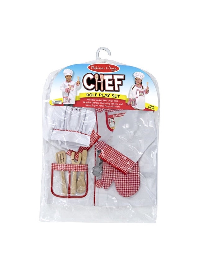 Melissa & Doug مجموعة زي الطباخ من ميليسا ودوج - Image 2