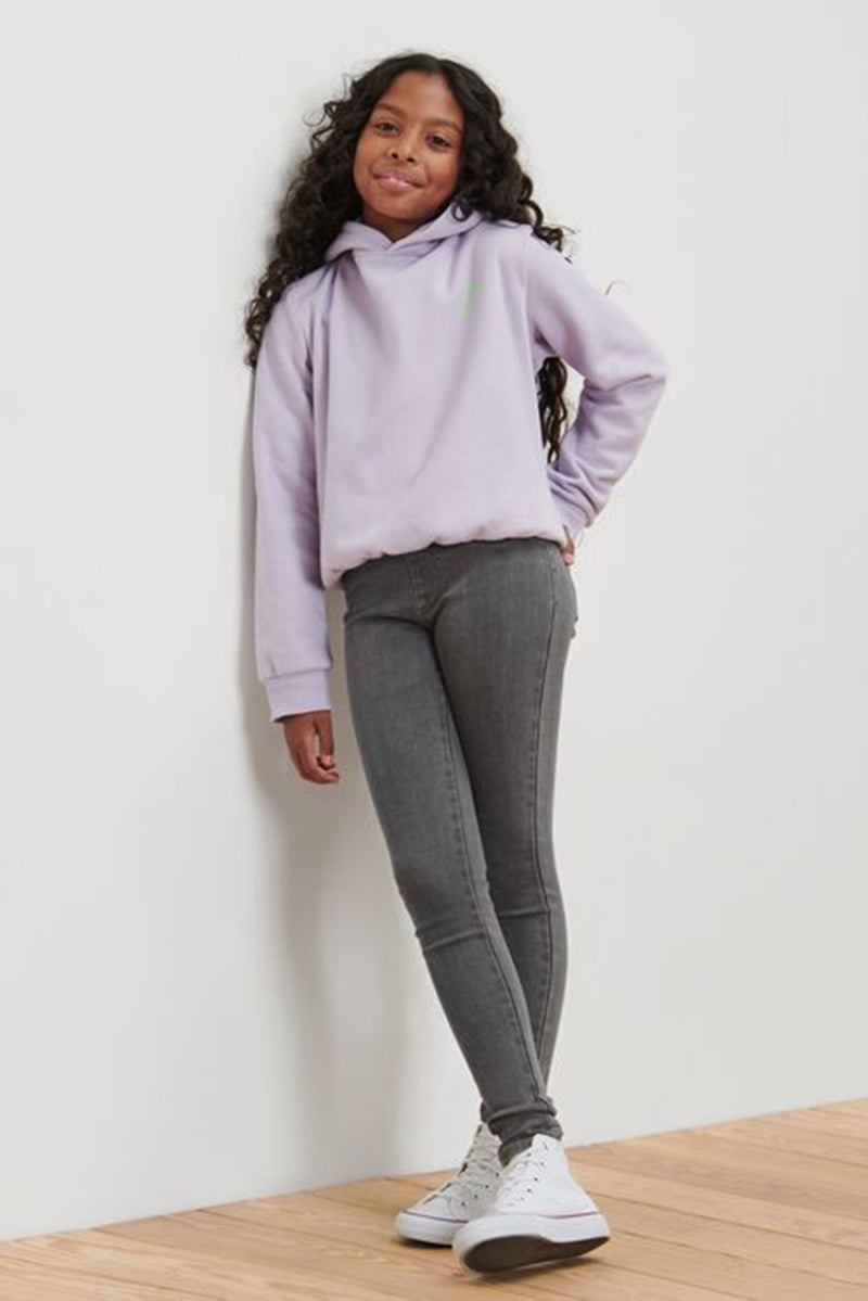 Tchibo Kids Girl Wash Denim, Grey - Image 1