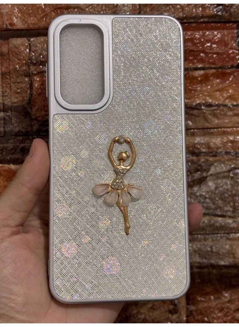 غطاء خلفي مرسوم عليه راقصه باليه متوافق مع الهاتف سامسونج A16 - Image 1