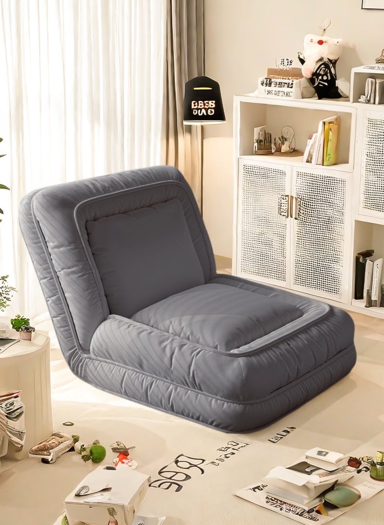 زينو أريكة سرير مطوية ومتحولة للبالغين | مفرش أريكة أرضي من فوم الذاكرة | كرسي مُركَّبٍ إرجونوميكي مريح | أريكة فوم مريحة لصالة الغرفة والضيوف - Image 1