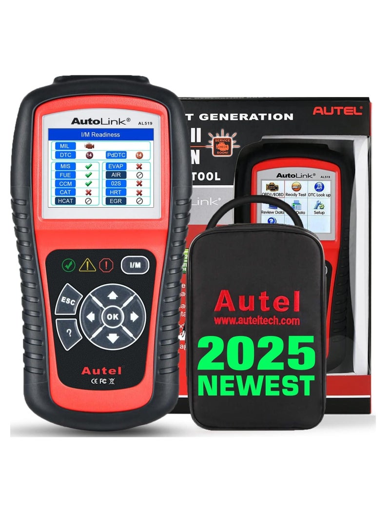 Autel AutoLink AL519 OBD2 Scanner Enhanced Mode 6 Car Diagnostic Tool Check Engine Code Reader CAN Scan Tool - Image 2