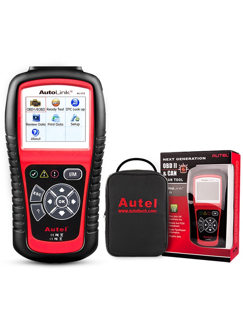 Autel AutoLink AL519 OBD2 Scanner Enhanced Mode 6 Car Diagnostic Tool Check Engine Code Reader CAN Scan Tool - Image 3