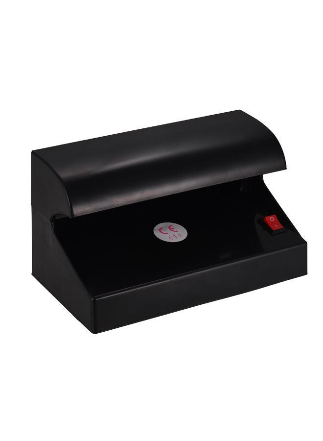 NIBEMINENT Portable Desktop Multi-Currency Money Detector Machine Black 