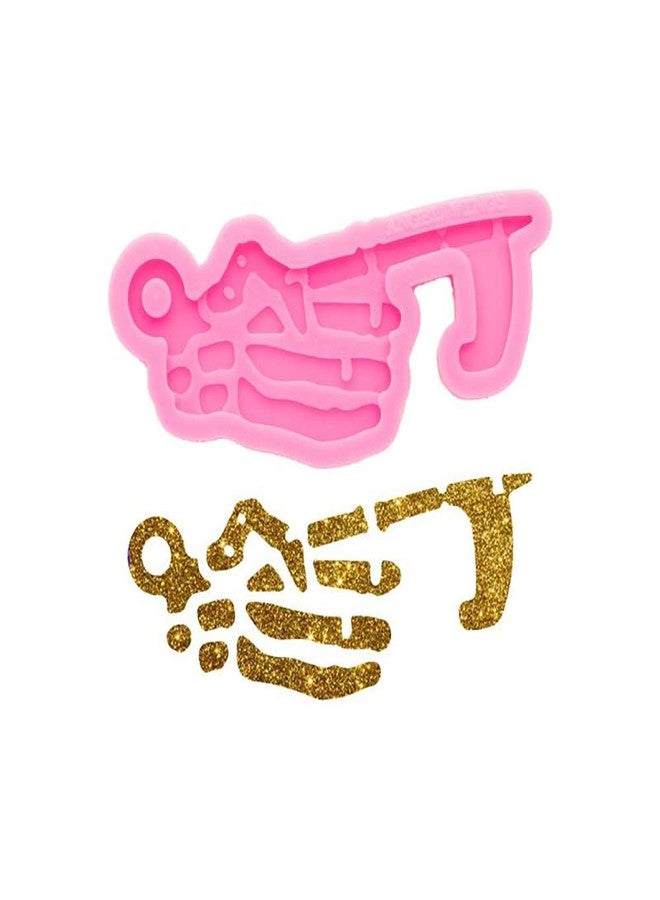 Angel Wings Silicone Keychain Molds Resin Mold Skull Hand Key Style Jewelry Pendant Making Molds for DIY Jewelry Making Casting Molds Craft - Image 1