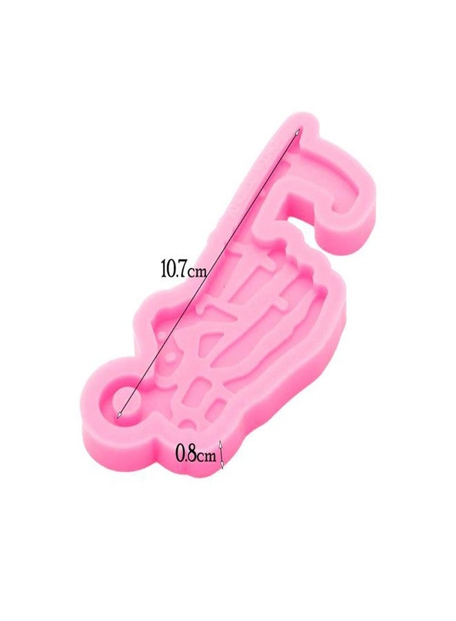 Angel Wings Silicone Keychain Molds Resin Mold Skull Hand Key Style Jewelry Pendant Making Molds for DIY Jewelry Making Casting Molds Craft - Image 2