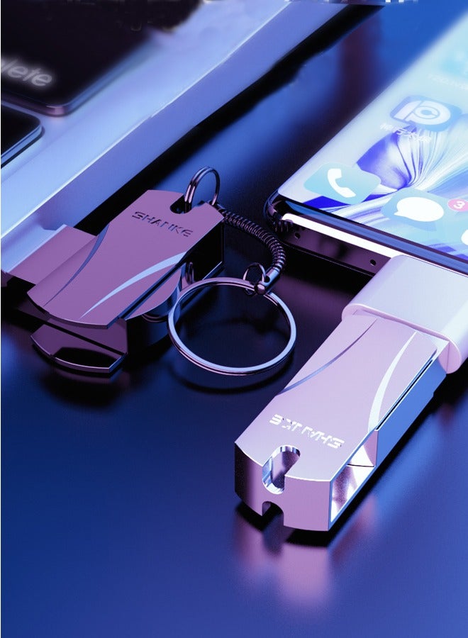 U Disk 128g Mobile Phone Computer Car Office Learning Multi-purpose - Image 1