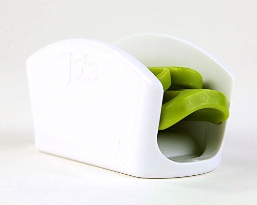 Joie Small Bagel Slicer, English Muffin Cutter, Knife Guides Easily Fold for Compact Storage, Handy Kitchen Gadget for Breakfast and Lunch Sandwiches, BPA-Free, Dishwasher Safe - Image 2