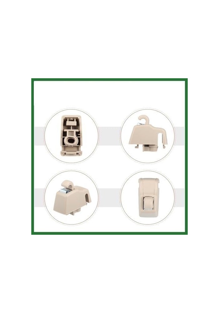 Yurefax Beige Sun Visor Support Clip for Volkswagen - Image 2