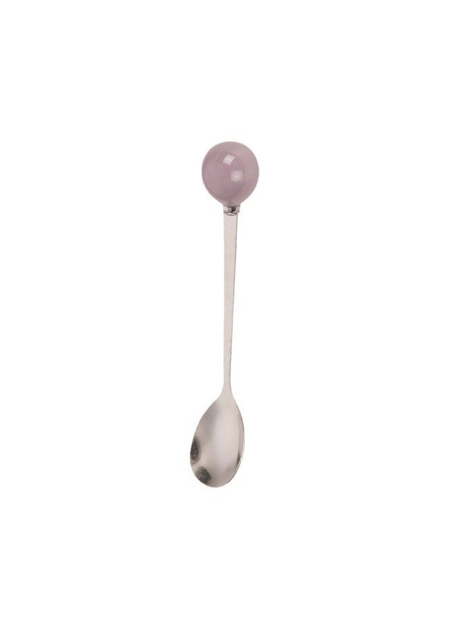 Stainless Steel Spoon Creative High Appearance Mug Coffee Spoon Souvenir Round Bead Gift Spoon Dessert Stirring Spoon