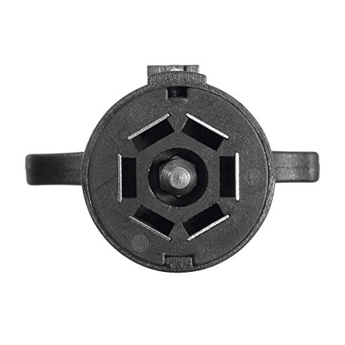 NEW SUN NEWSUN® 7 to 5 Pin Trailer Plug Adapter, 7 Way Round Plug Blade Connetor to 5 Way Flat Adapter, Wiring Harness Connector Plug, Versatile & Extendable Connection for Your Trailer, RV, Lighting - Image 3