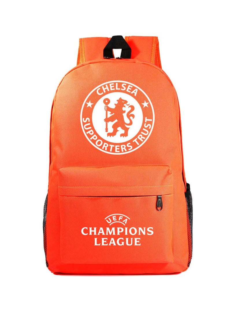 Champions League Printed Youth Large Capacity Men's and Women's Shoulders