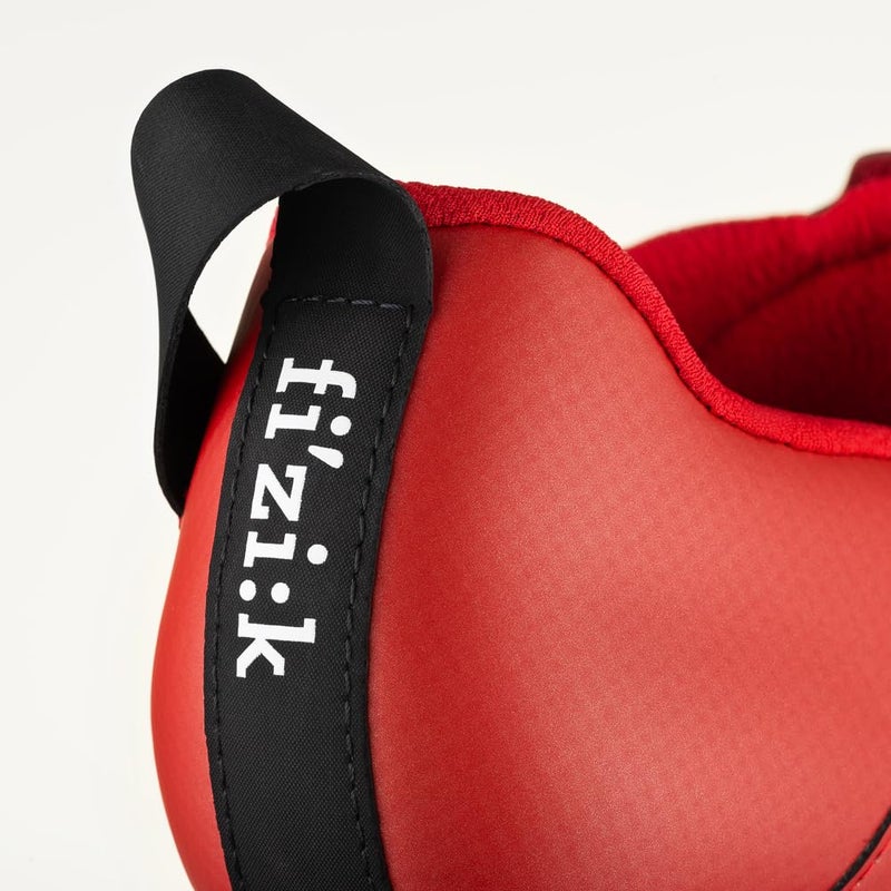 Fizik Transiro Hydra, Highly Breathable Triathlon Innovative Shoes, White/Metallic Red, 7 - Image 5