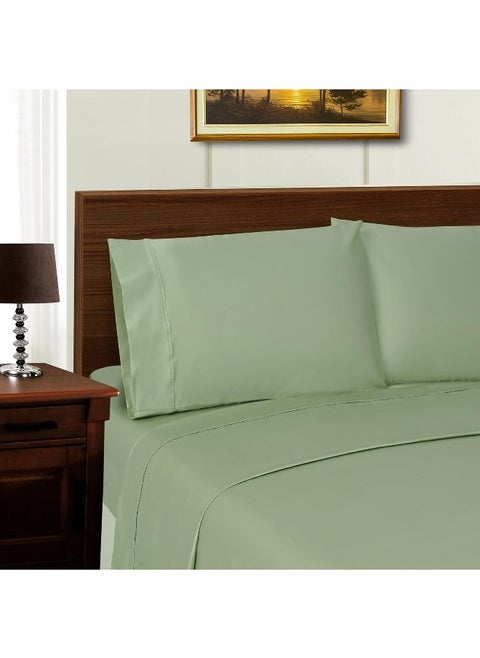 Superior 600 Thread Count Tencel Blend Sheet Set, California King, Sage
