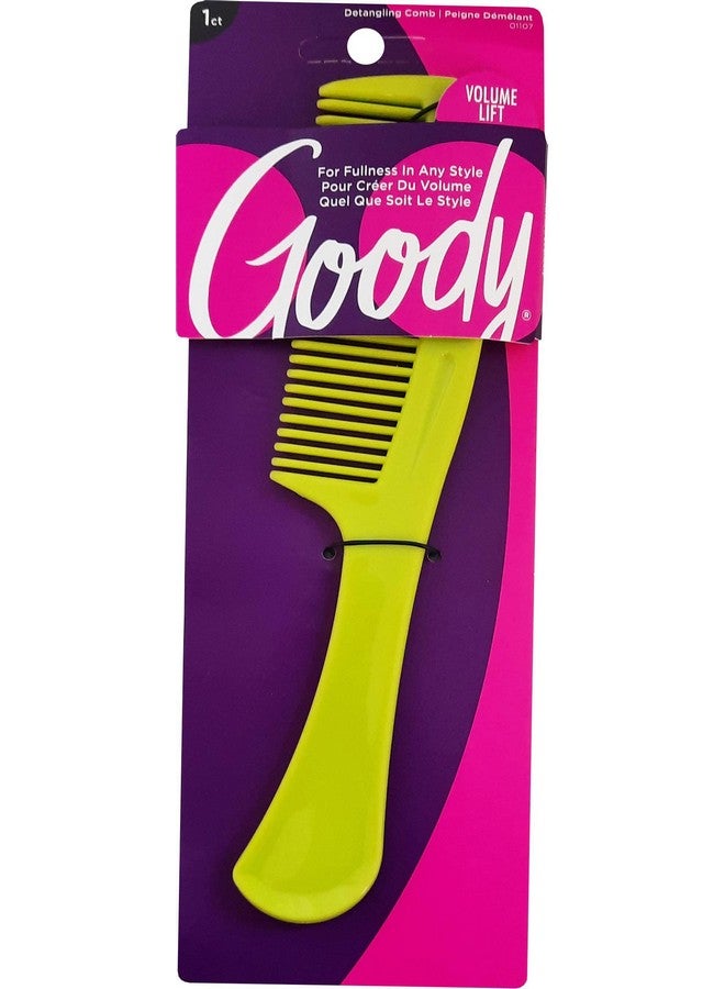 قودي  مشط فك تشابك الشعر من جودي ستايلينج إسينشالز - مناسب لجميع أنواع الشعر - مشط ذو أسنان دقيقة لفك تشابك الشعر المبلل أو الجاف - إكسسوارات شعر للرجال والنساء والأولاد والبنات - Image 1