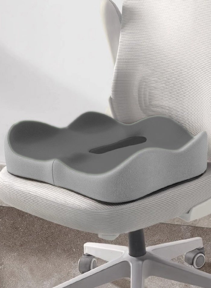 Haidue Lumbar Support Pillow for Office Chair with Ergonomic Multi-Region Design Extra Dense Memory Foam for Office Chair Car Seat Lumbar and Back Support Memory Foam Pillow Coccyx Cushion for Tailbone - Image 5