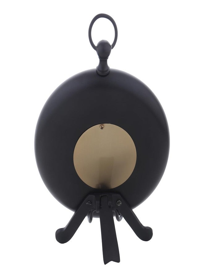 Decor de Maison Handcrafted Regal Standpoint Table Clock (Colours Available - Black and Gold) Decorative Desk Clock for Study Table Office Desk Home Decor Dimensions 10.5 inch x 7 inch - Image 3