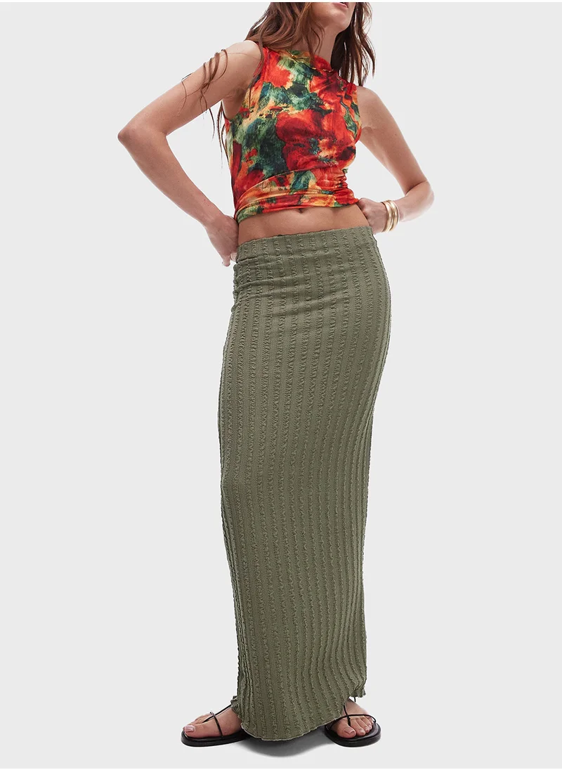 توب شوب High Waist Skirt