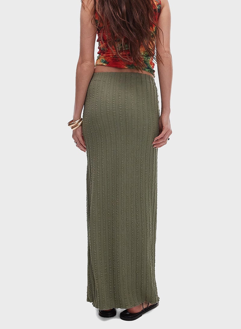 توب شوب تنورة خصر عالي - Image 2