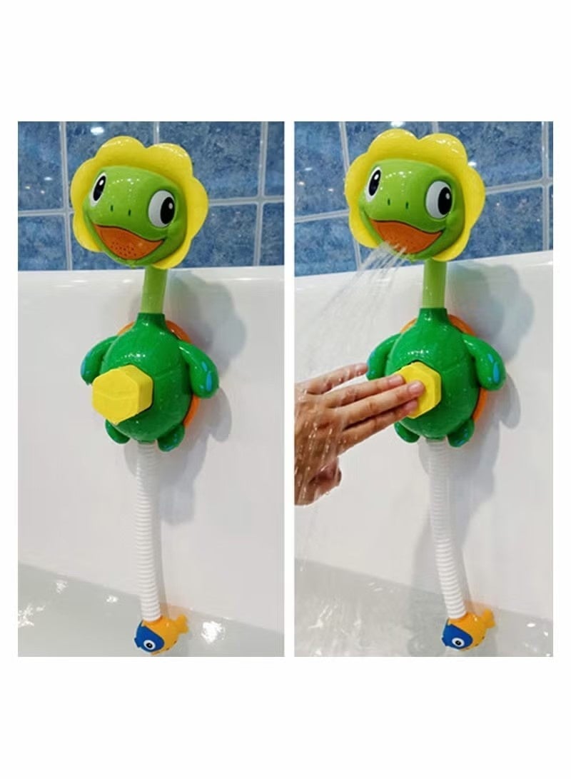 Turtle Baby Bath Toys Spray Bathing Tub Fountain for Kid Hand Shower Floating Bathtub Pool Bathroom Toy Toddler Infant Kids - Image 3