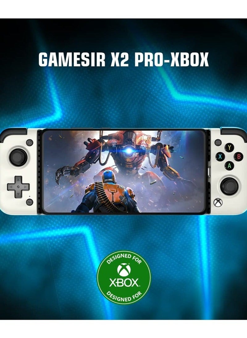 Generic - GameSir X2 Pro Android Game Controller Supports Xbox Cloud Gaming, Stadia, Mobile Controller with Detachable ABXY Buttons - Image 1