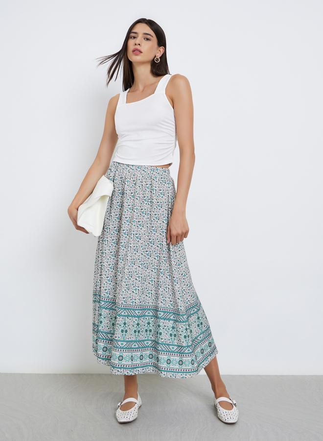 تايك تو تنورة ماكسي - بطبعة شاملة - Image 1