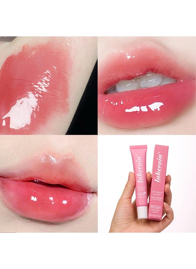 Lip Glowy Balm Butter Lip Balm Plumps Moisturizing Hydrating Lip Mask Repair Moisturizer Lips Care Lip Treatment For Dry Cracked Lip Glossy Finish Vegan Tinted Lip Balm Chapstick (6 Pink Sugar) - pzsku/Z109C7127617BF672D8DAZ/45/_/1719247056/69b12d30-a382-4638-be7b-2273ecb24795