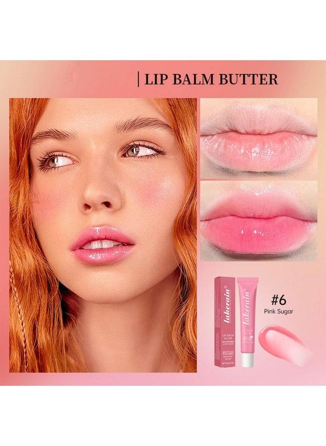 Lip Glowy Balm Butter Lip Balm Plumps Moisturizing Hydrating Lip Mask Repair Moisturizer Lips Care Lip Treatment For Dry Cracked Lip Glossy Finish Vegan Tinted Lip Balm Chapstick (6 Pink Sugar) - pzsku/Z109C7127617BF672D8DAZ/45/_/1719247058/14448842-4b1d-4612-92cf-5acee0b6ac47