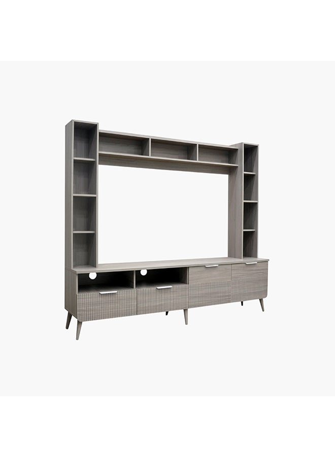 Home Box وحدة حائط من إلموود لتلفزيونات تصل إلى 65 بوصة - Image 2