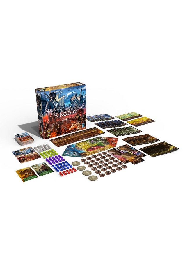 لاكي داك جيمز إنها لعبة رائعة للوحة المملكة، لعبة استراتيجية لبناء المملكة وإدارة الموارد، لعبة خيالية للأعمار من 14 عامًا فما فوق و12 لاعبًا، وقت لعب يصل إلى 4560 دقيقة بواسطة Lucky Duck Games - Image 2