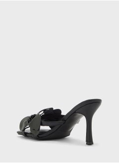 ELLA Oversized Floral Heel Sandal  - Image 3