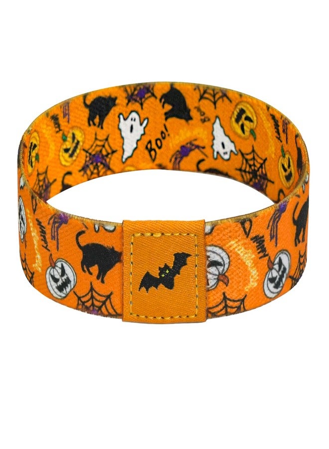 yfstyle Halloween Stretch Wristband Pumpkin Bracelets for Women & Men - Spooky Bracelets for Costume & Cosplay Gifts - Image 1
