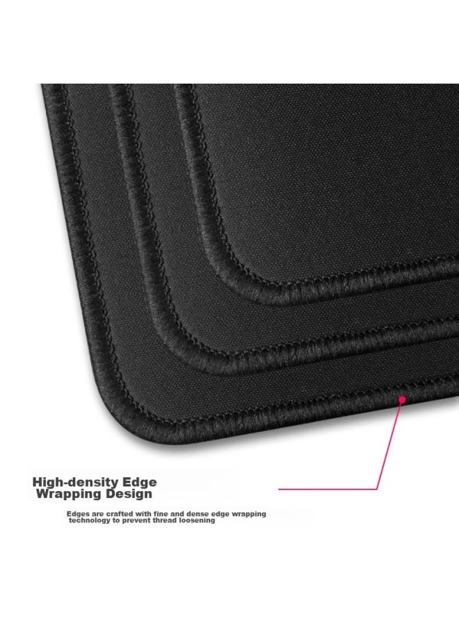Lesailes Feidun Lesailes Gray Cat, E-sports Gaming Mouse Pad Small And Medium Size, Office Computer Keyboard Desk Pad, Dark Gray 300*250*3mm - Image 3