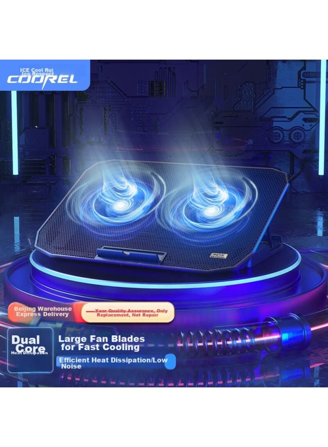 Ice Coorel A1 Laptop Cooling Pad, Laptop Stand/adjustable Speed Cooling Stand/cooling Mat/laptop Mat, Suitable For 15.6-inch, Compatible With Apple/lenovo/huawei - Image 4