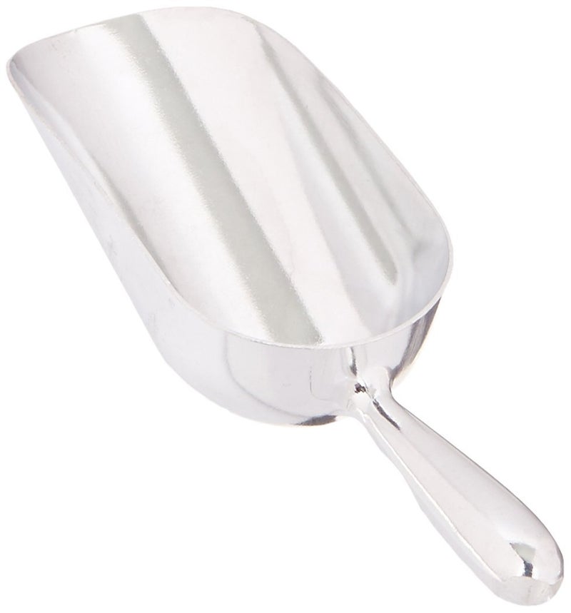 5 oz Cast Aluminum Scoop with Contoured Handle Set of 2