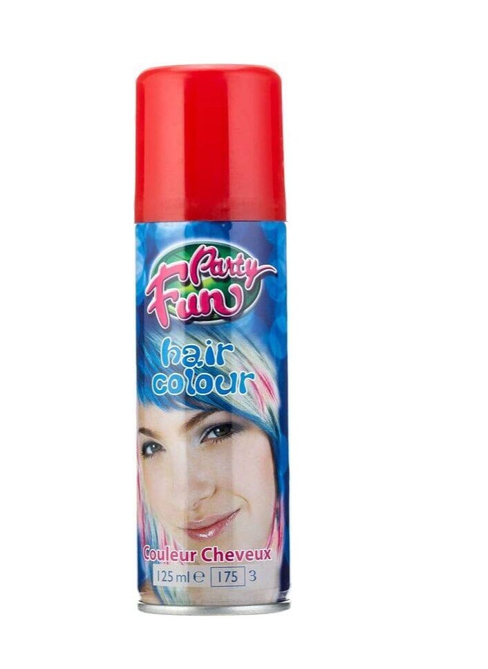 Fun Party Fun Hair Color Spray Red 125ml 