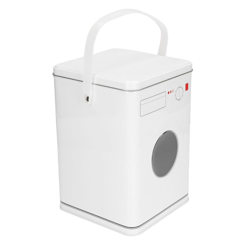 Laundry Powder Container Tinplate With Handle - Detergent Storage Box for Laundry Room Organization - Image 5